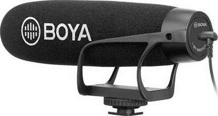 Boya Wired On Camera Compact Shot Gun Microphone | BM2021