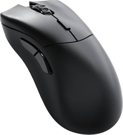 Glorious Gaming Model D 2 PRO 4K/8K Wireless Gaming Mouse, 2.4GHz 1ms Delay, 4K/8K Polling, 100M clicks, 62g Superlight, 26K DPI, RGB, Ergonomic, 6 Buttons, PTFE Feet, Black | GLO-MS-PDWV2-4K8K-B