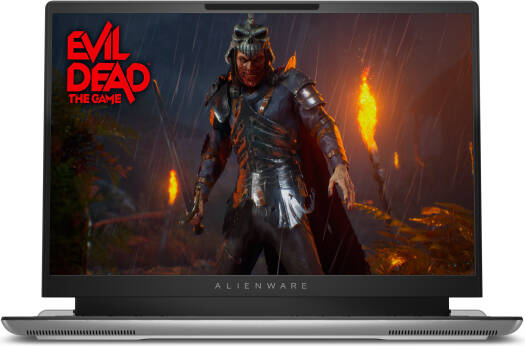 Alienware x16 R2 Gaming Laptop, 16" QHD+ 240Hz Display, Intel® Core™ Ultra 9 185H, 32GB RAM, 1 TB SSD, GeForce RTX 4070 GPU 8GB, RGB Backlit English K/B, Win11, Lunar Silver | AW16R2-9517SLV-PUS