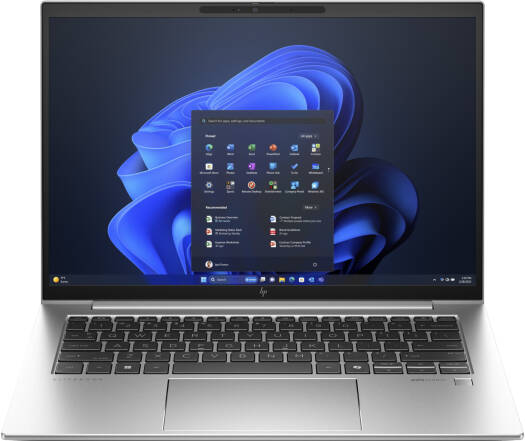 HP EliteBook 840 G11 Laptop, 14? WUXGA IPS Display, Intel Core Ultra 7 155U Processor, 16GB RAM, 512GB SSD, Intel Graphics, English-Arabic Keyboard, Windows 11 Pro, Silver | 927U4ES
