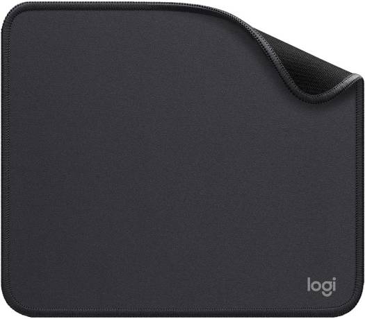 Logitech Mouse Pad - Studio Series, Computer Mouse Mat With Anti-Slip Rubber Base, Easy Gliding, Spill-Resistant Surface, Durable Materials, Portable, In A Fresh Modern Design - Graphite | 956-000049