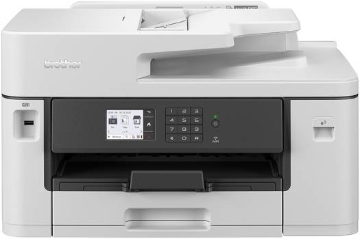 Brother Professional A3 Wireless AIO Inkjet Printer, 1200×4800 dpi Resolution, 28 ppm Print Speed,  2 Sided Printing, Up to 250 Sheet Input, Printer/Scanner/Copier, USB 2.0, White | MFC-J2340DW